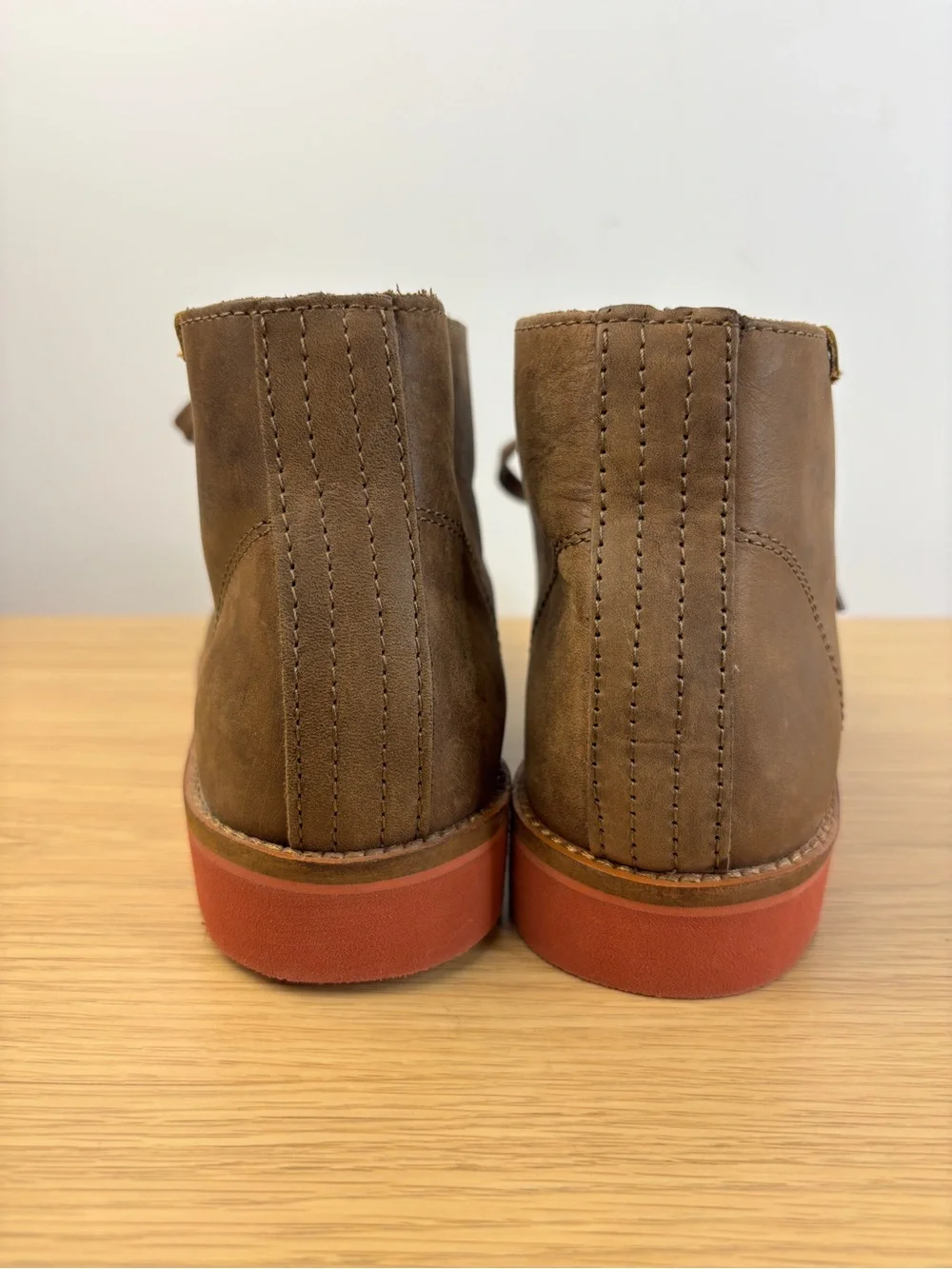 Vans Desert Chukka Boots in the (Leather) Brown‎ / Burnt Henna Mens 6.5 NEW